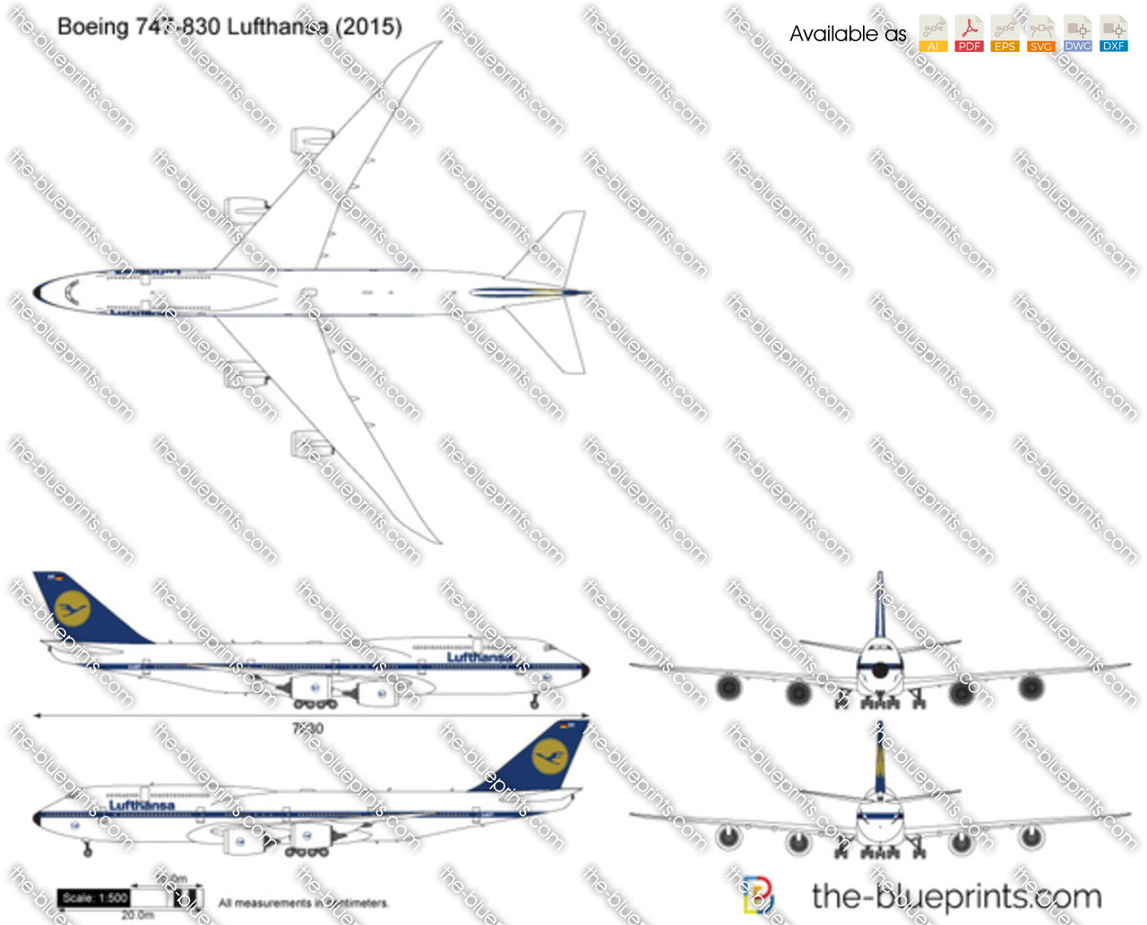 Boeing 747-830 Lufthansa