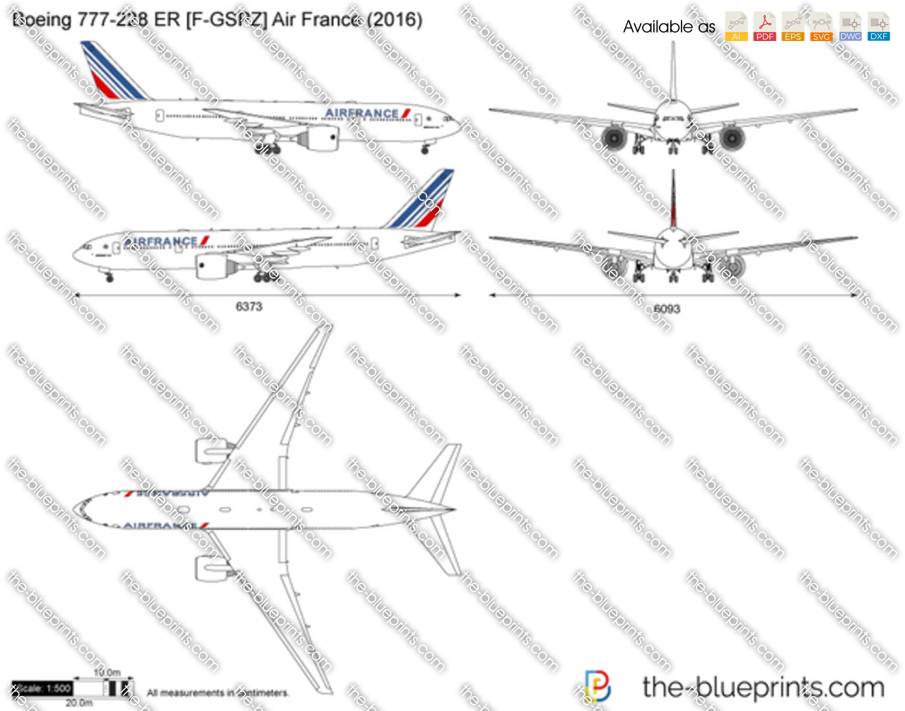 Boeing 777-228 ER [F-GSPZ] Air France
