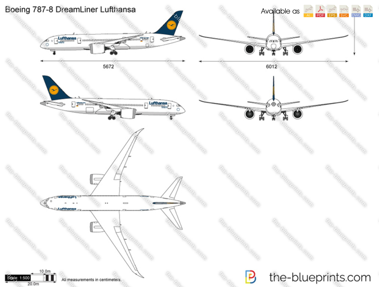 Boeing 787-8 DreamLiner Lufthansa