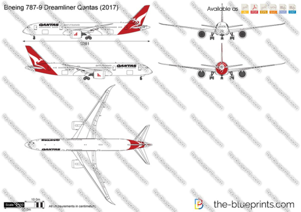 Boeing 787-9 Dreamliner Qantas
