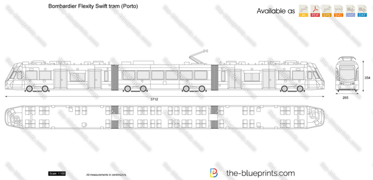 Bombardier Flexity Swift tram (Porto)