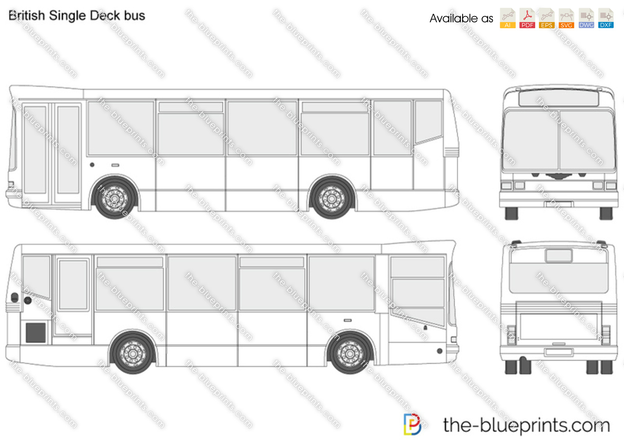 British Single Deck bus