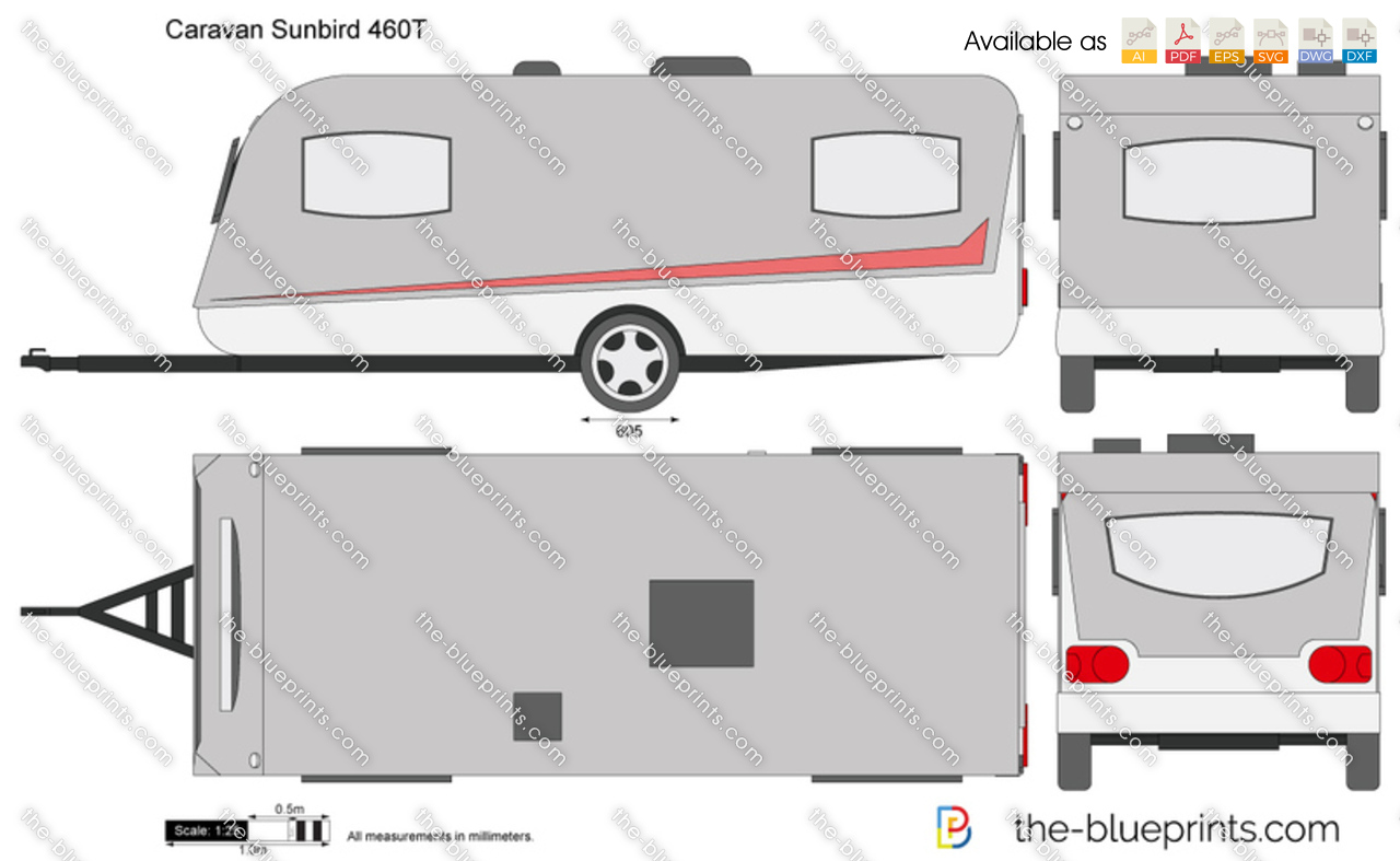 Caravan Sunbird 460T