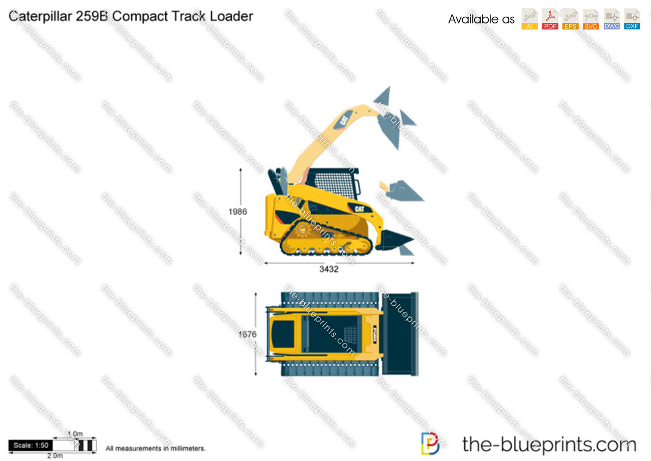 Caterpillar 259B Compact Track Loader