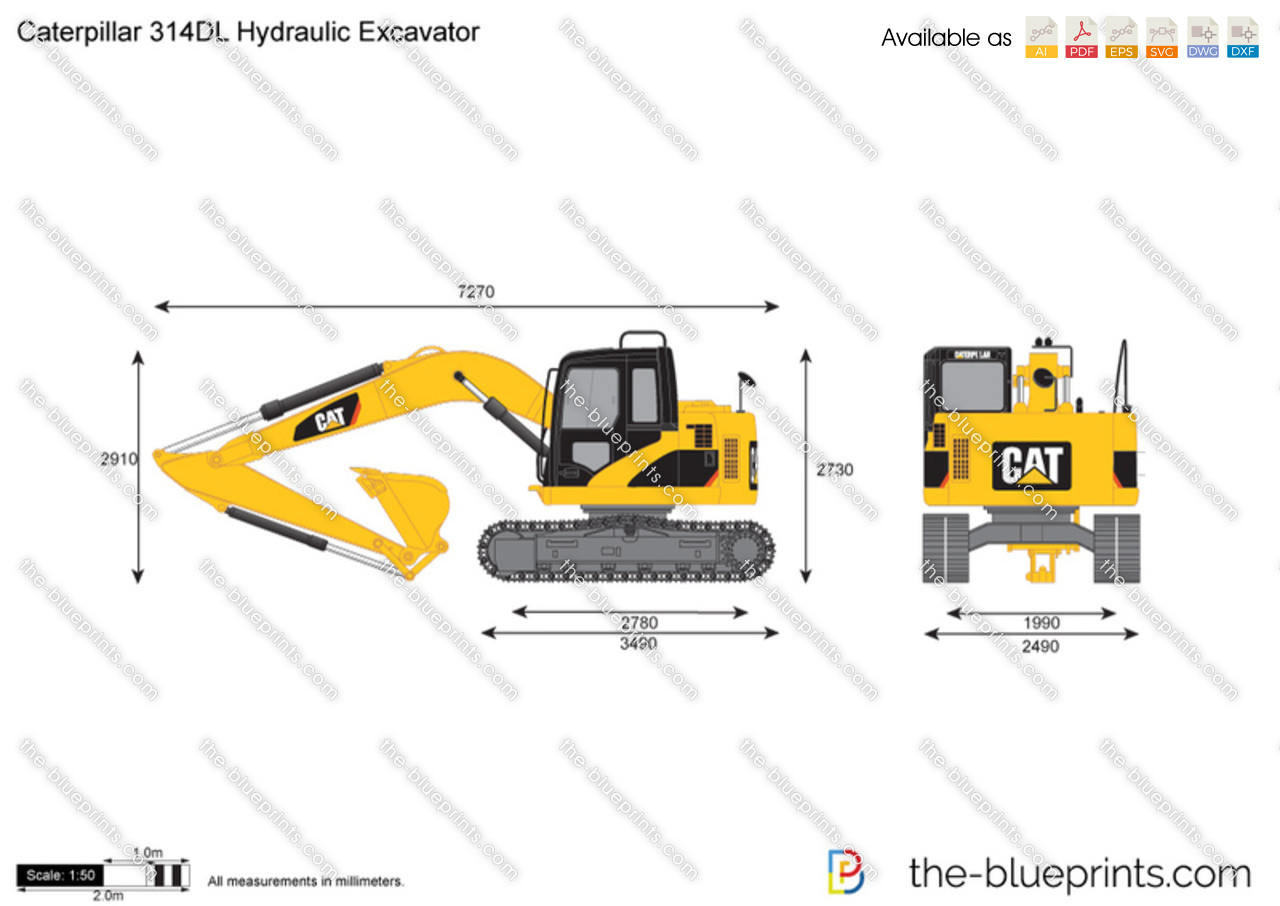 Caterpillar 314DL Hydraulic Excavator