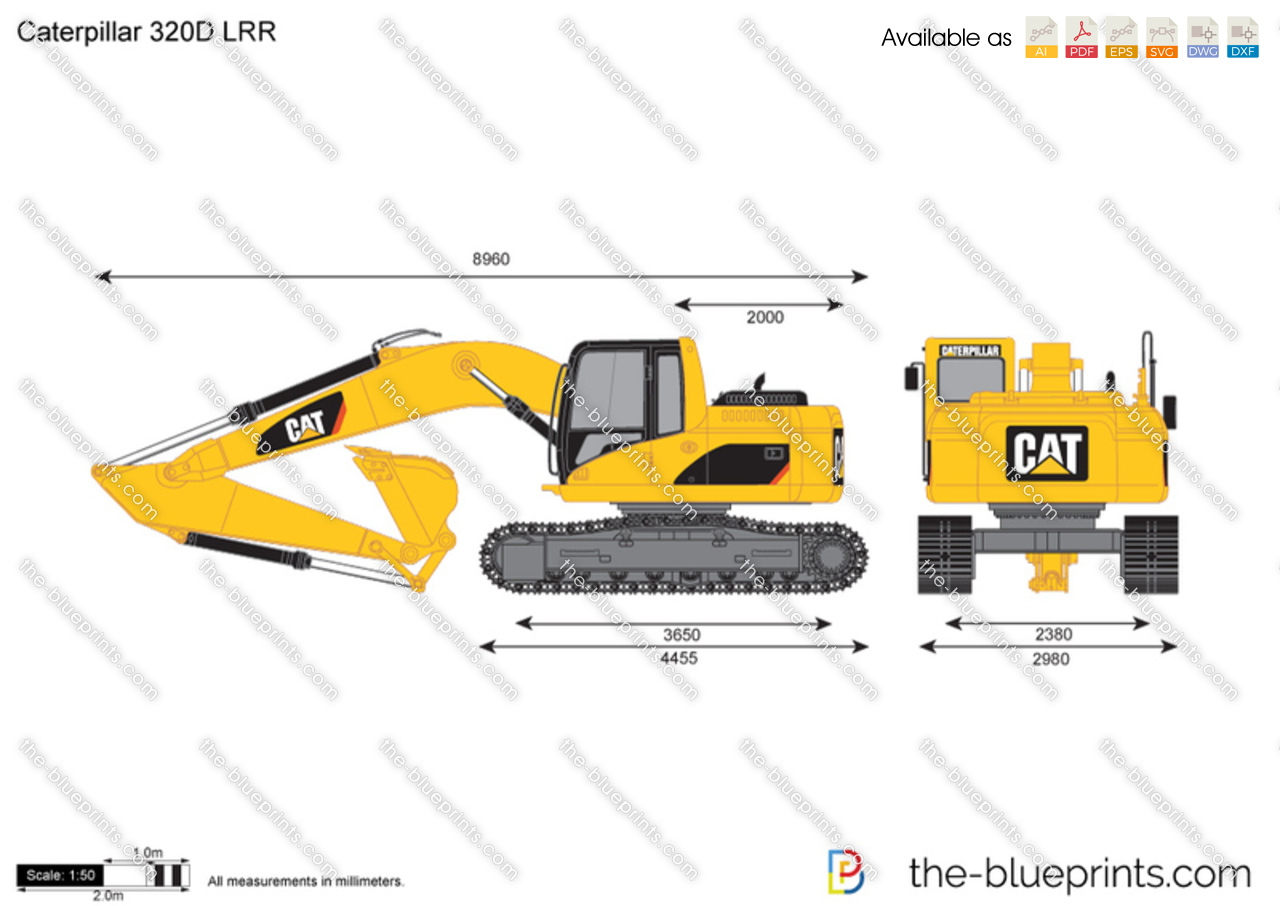 Caterpillar 320D LRR Hydraulic Excavator