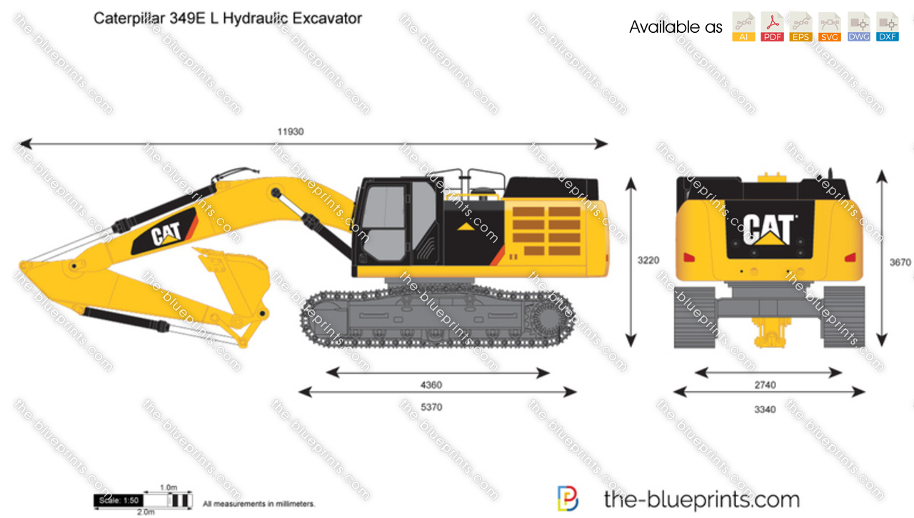 Caterpillar 349E L Hydraulic Excavator