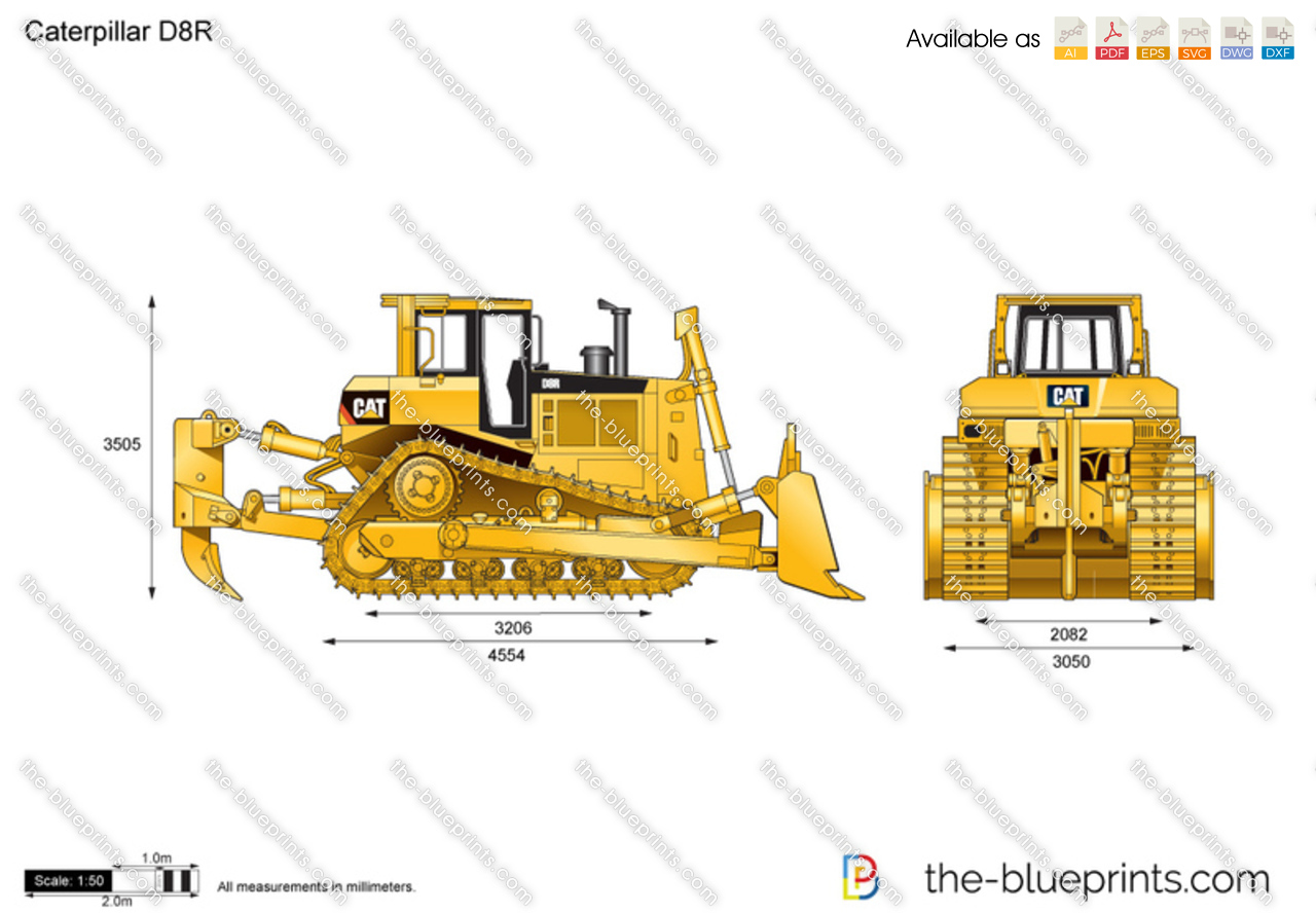 Caterpillar D8R Track-Type Tractor