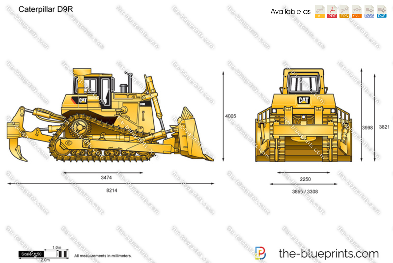 Caterpillar D9R Track-Type Tractor