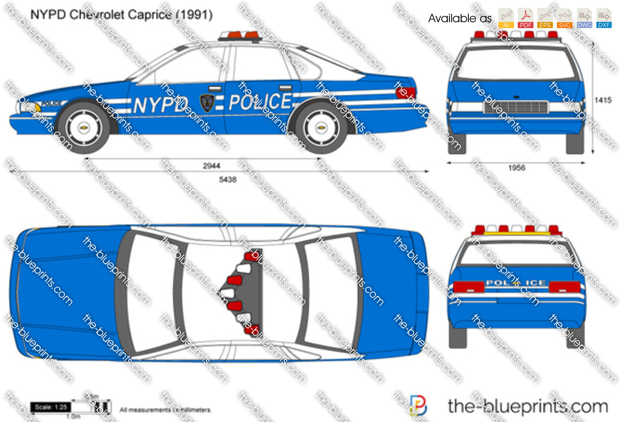 Chevrolet Caprice NYPD Police car