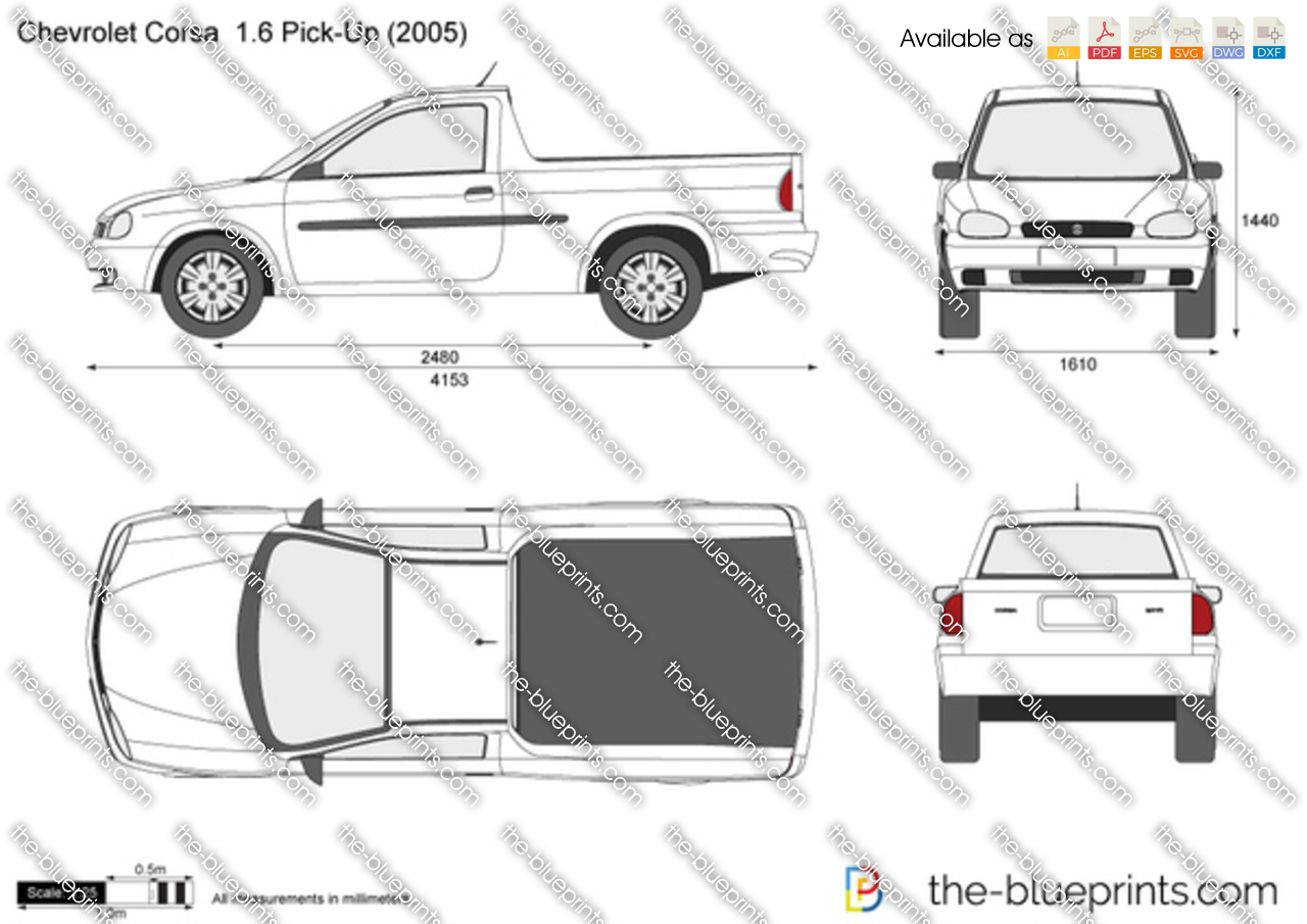 Chevrolet Corsa  1.6 Pick-Up