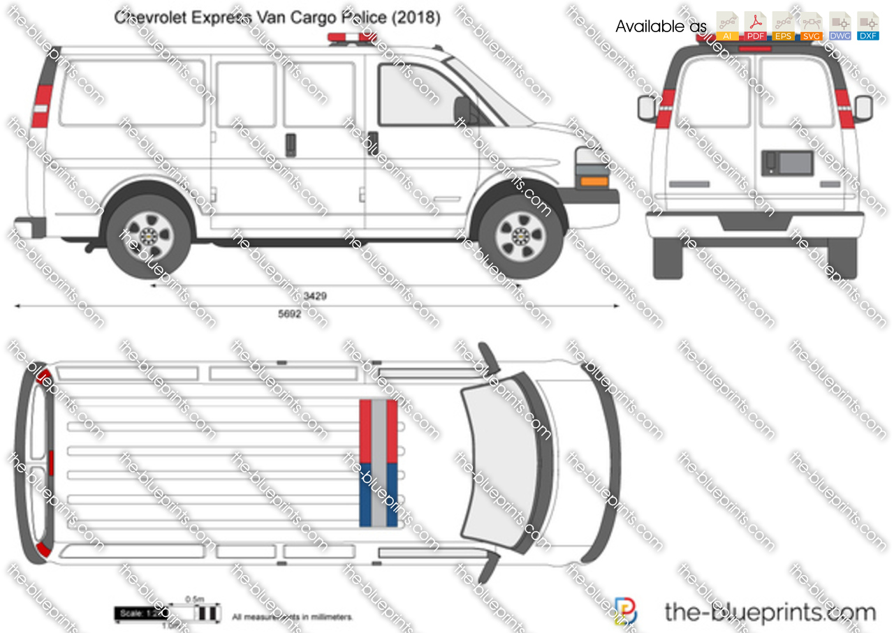 Chevrolet Express Van Cargo Police
