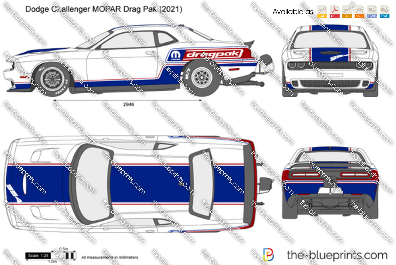 Dodge Challenger MOPAR Drag Pak