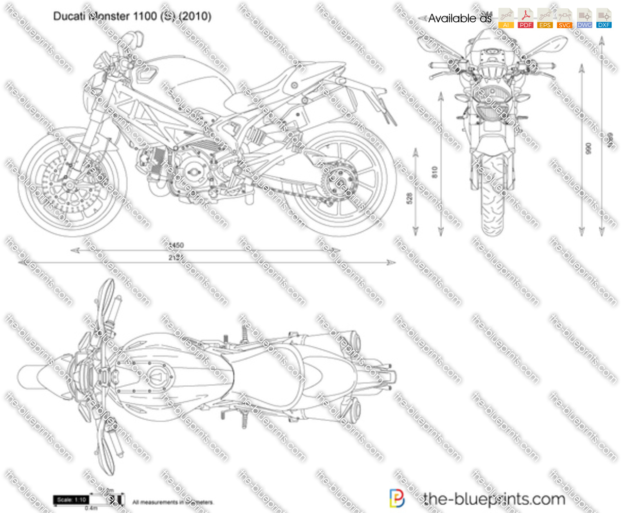 Ducati Monster 1100 (S)