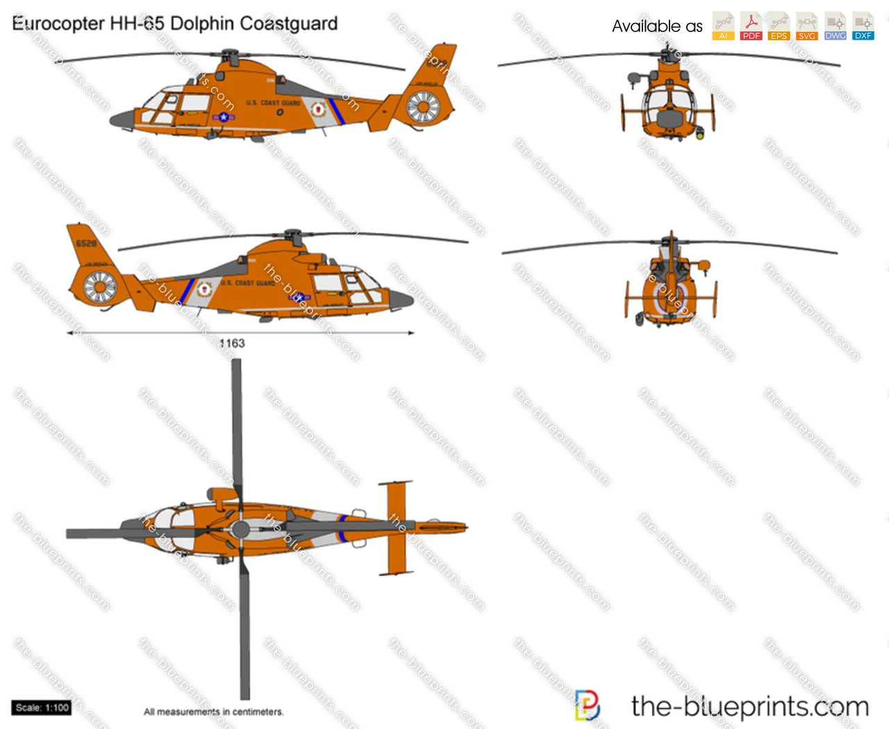 Eurocopter HH-65 Dolphin Coastguard