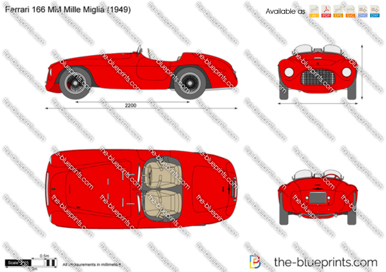 Ferrari 166 MM Mille Miglia