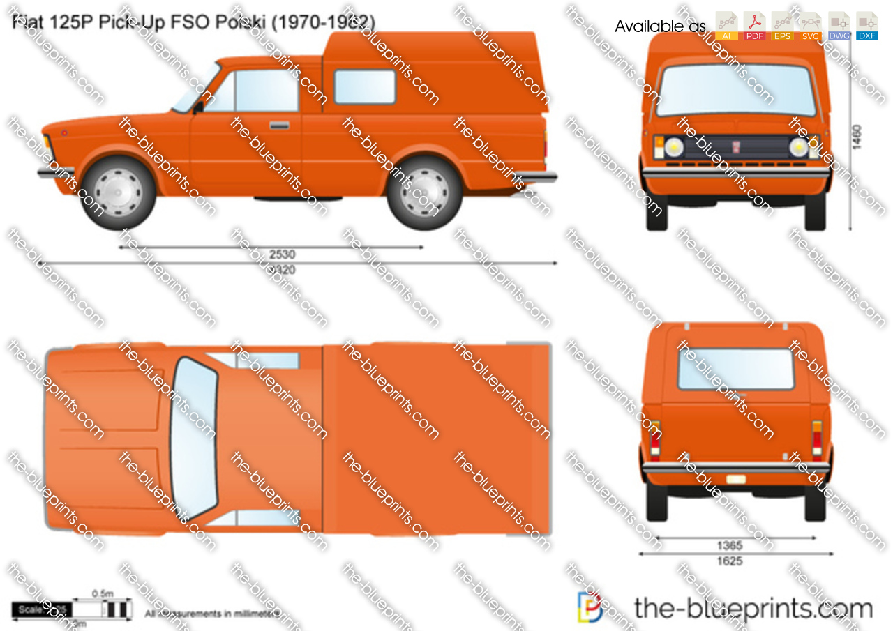 Fiat 125P Pick-Up FSO Polski