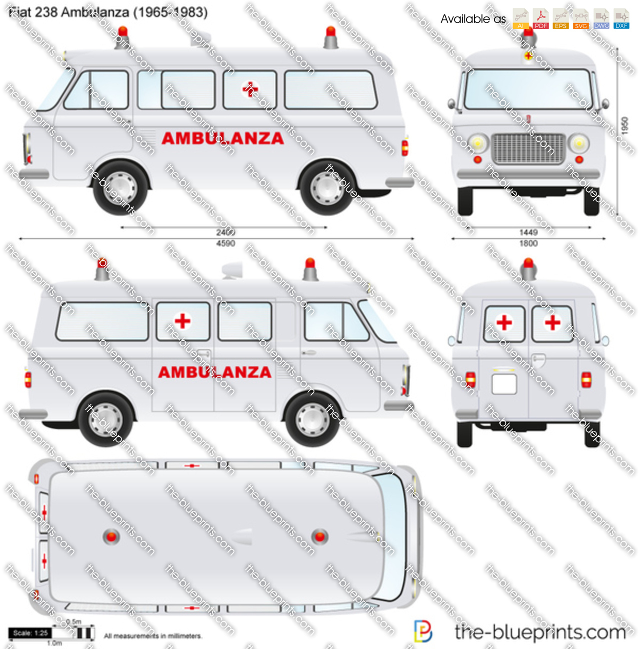Fiat 238 Ambulanza