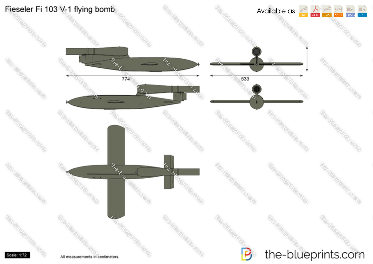 Fieseler Fi 103 V-1 Flying Bomb