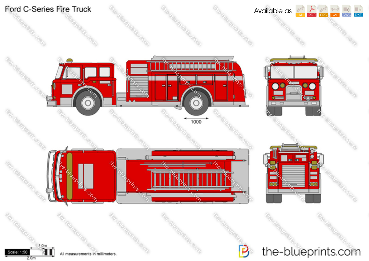Ford C-Series Fire Truck
