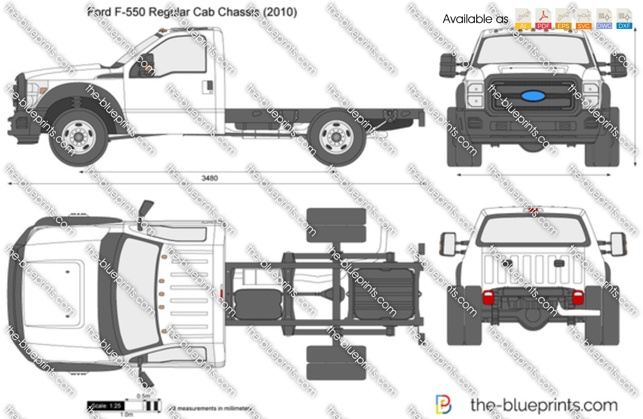 Ford F-550 Regular Cab Chassis