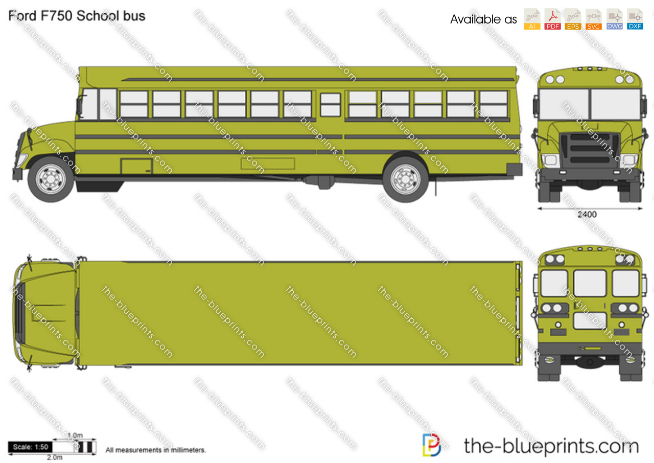 Ford F750 School bus