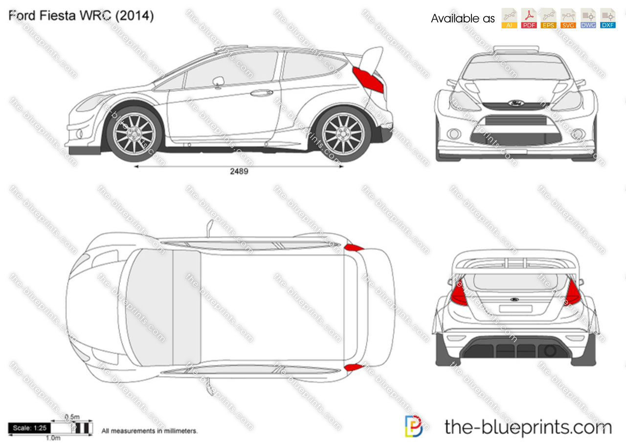 Ford drawing outlines #10