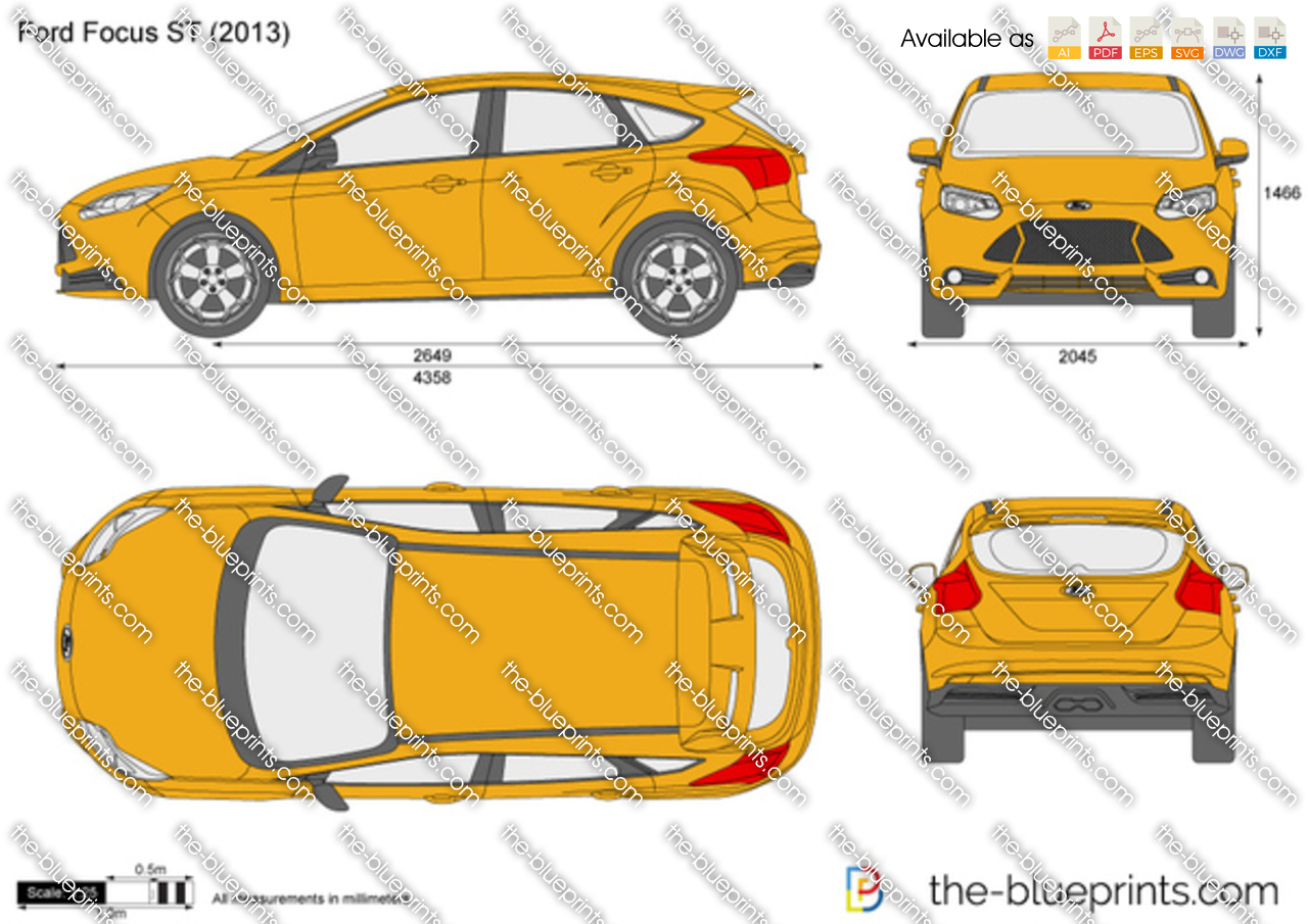 Ford focus st blueprint #10