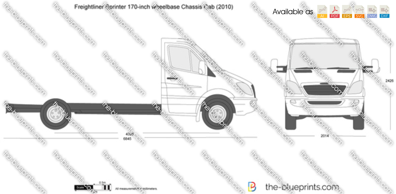 Freightliner Sprinter 170-inch wheelbase Cab Chassis