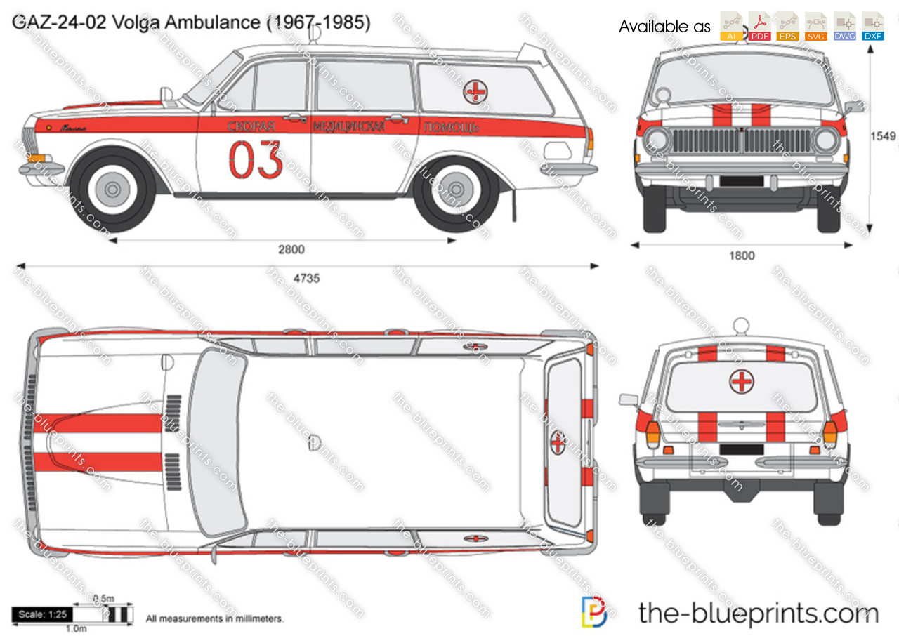 GAZ-24-02 Volga Ambulance