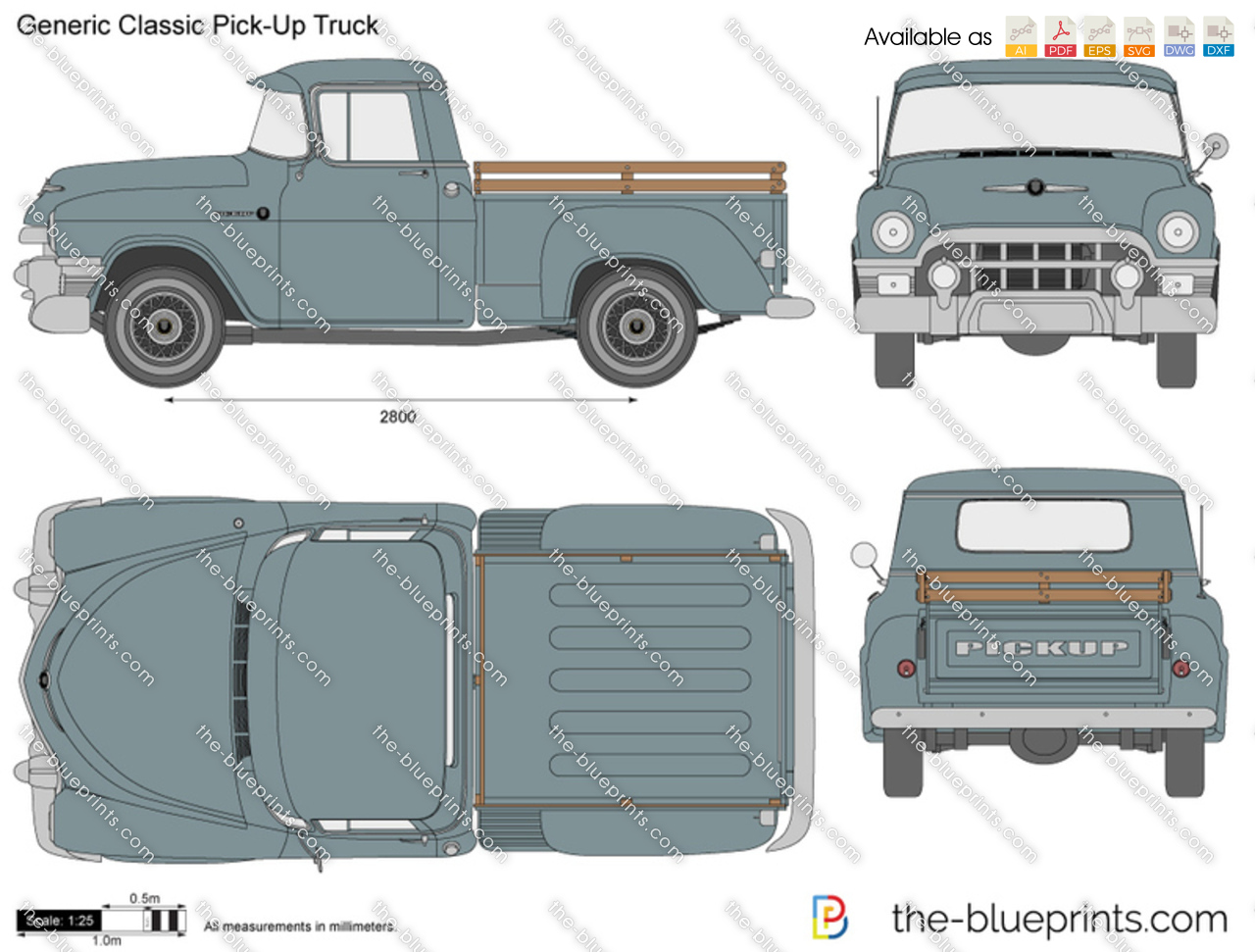 Generic Classic Pick-Up Truck