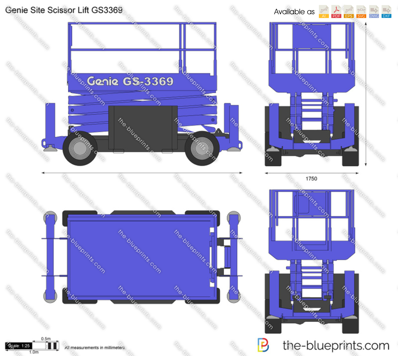 Genie Site Scissor Lift GS3369