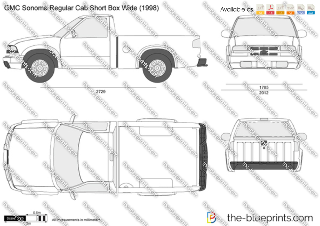 GMC Sonoma Regular Cab Short Box Wide