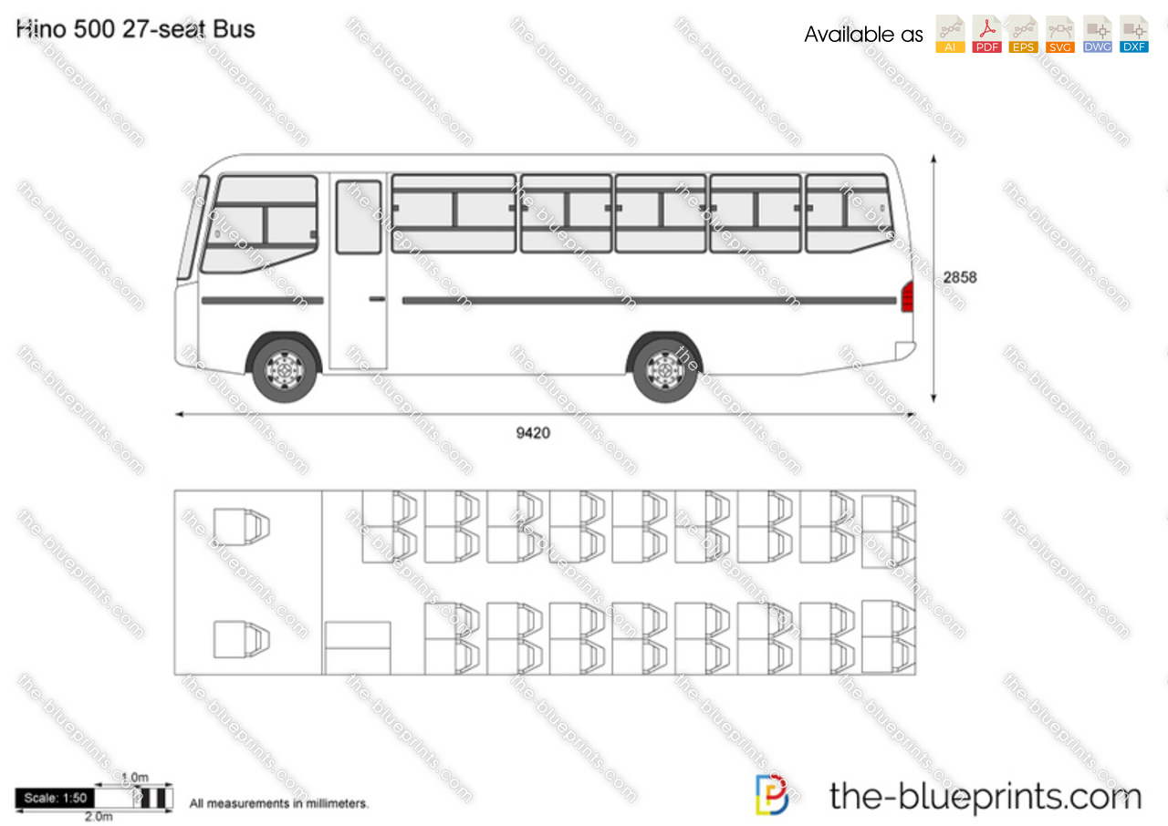 Hino 500 27-seat Bus
