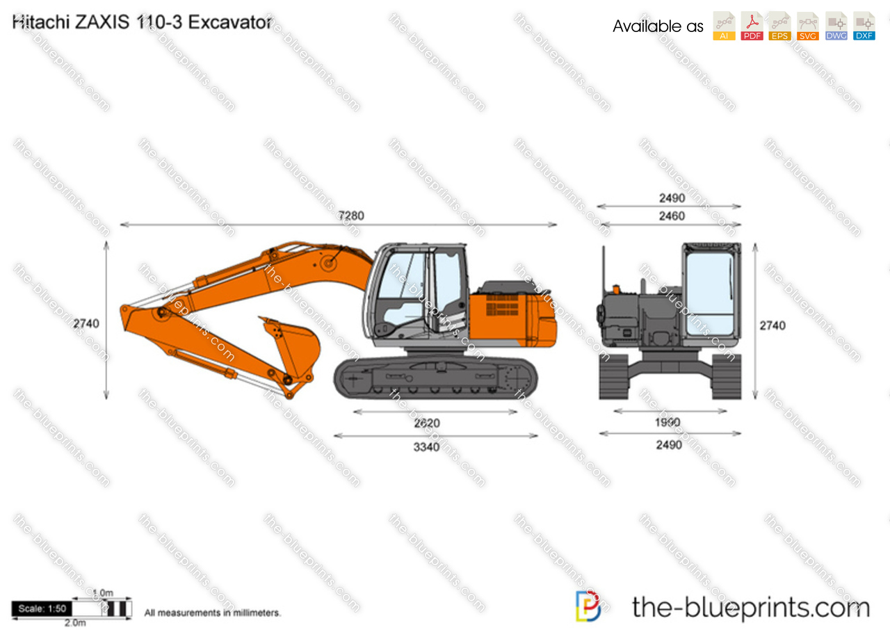 Hitachi ZAXIS 110-3 Excavator