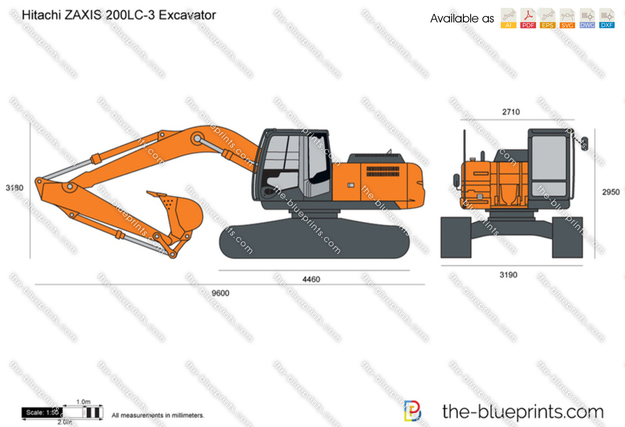 Hitachi ZAXIS 200LC-3 Excavator