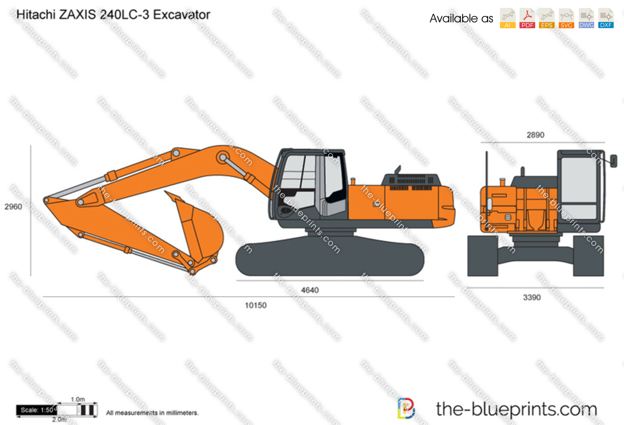 Hitachi ZAXIS 240LC-3 Excavator