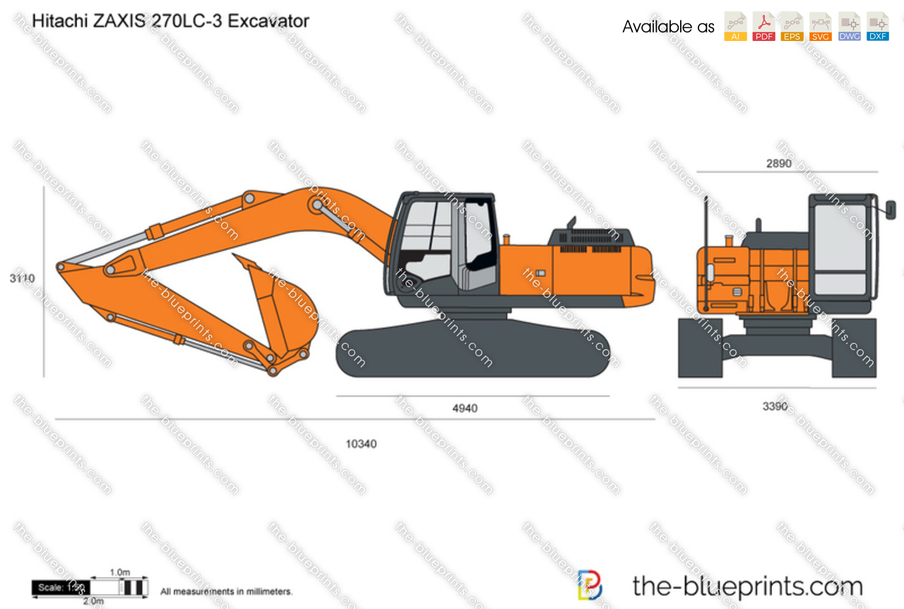 Hitachi ZAXIS 270LC-3 Excavator