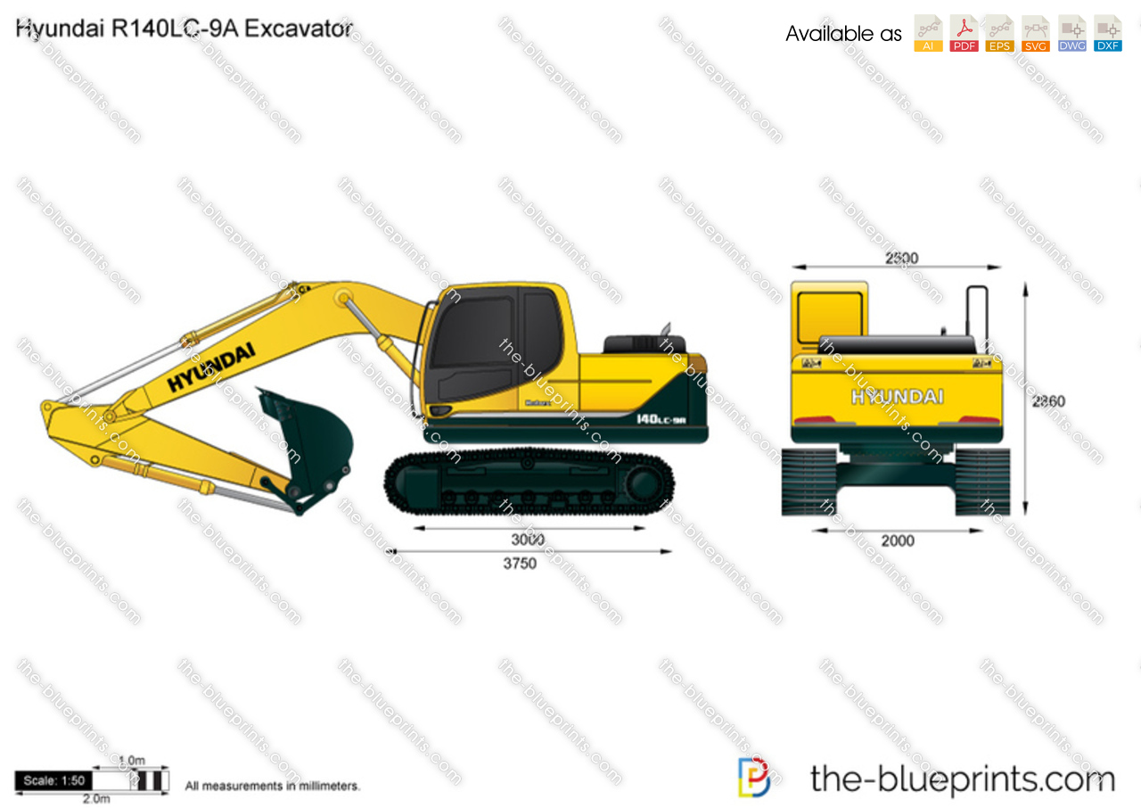Hyundai R140LC-9A Excavator