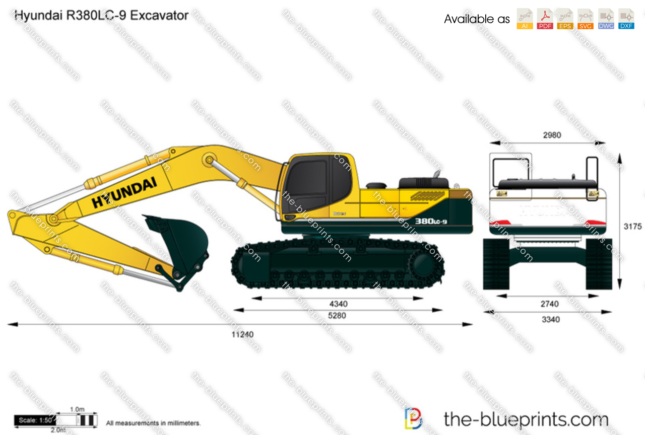 Hyundai R380LC-9 Excavator