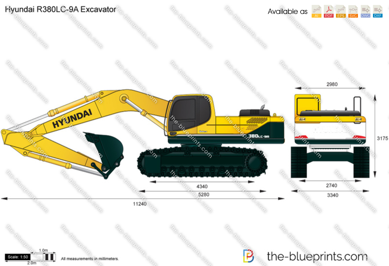Hyundai R380LC-9A Excavator