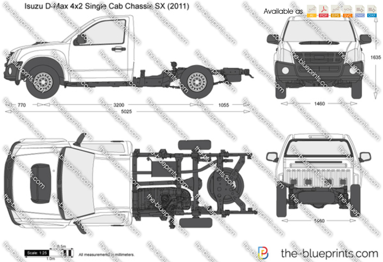 Isuzu D-Max 4x2 Single Cab Chassis SX