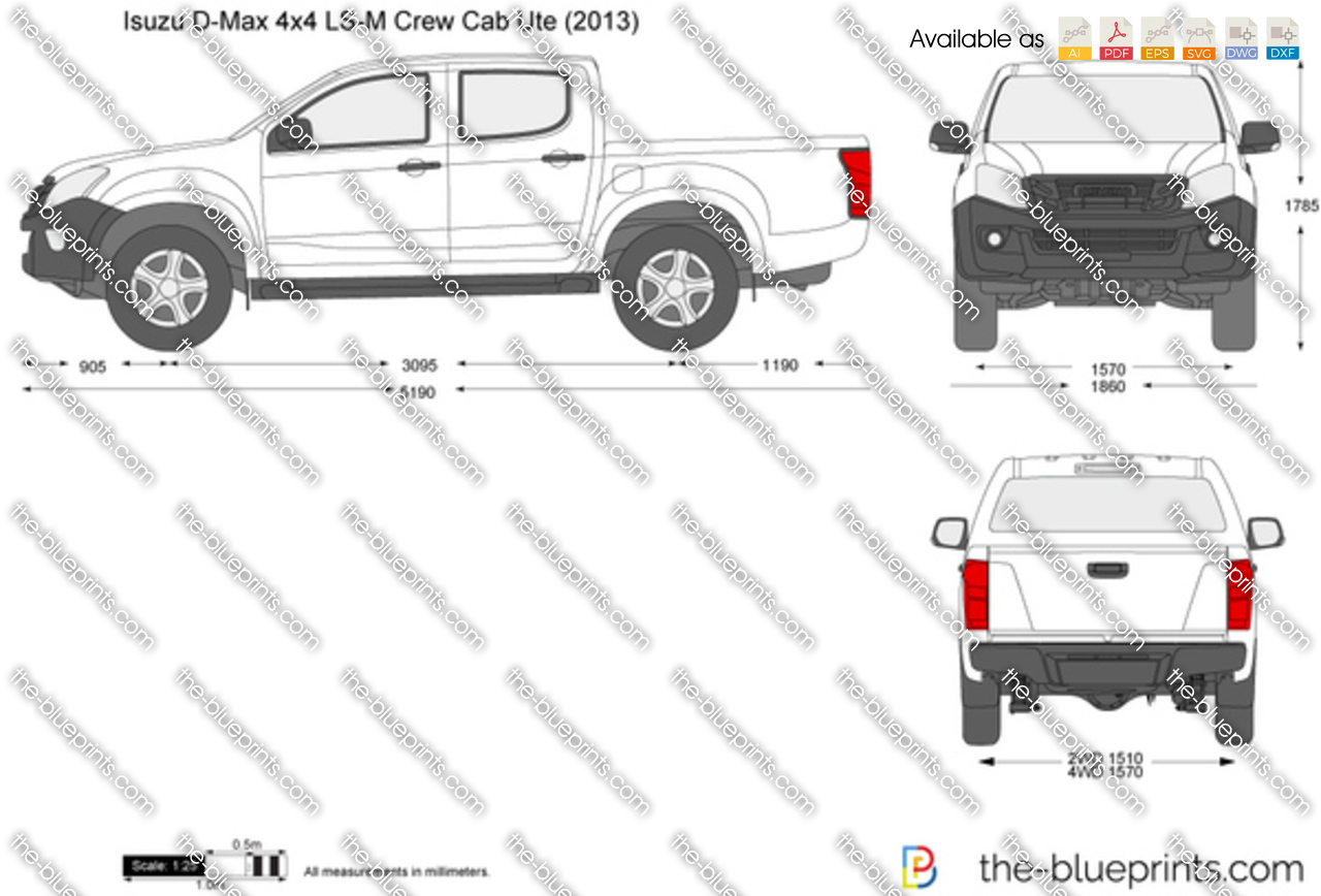 Isuzu D-Max 4x4 LS-M Crew Cab Ute