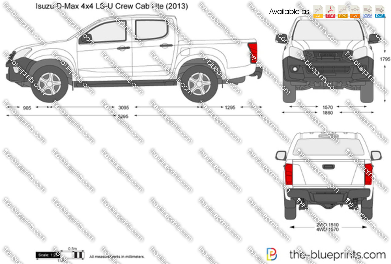 Isuzu D-Max 4x4 LS-U Crew Cab Ute