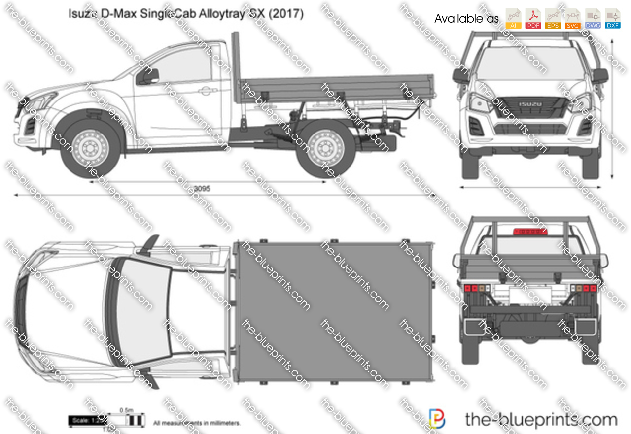 Isuzu D-Max Single Cab Alloytray SX