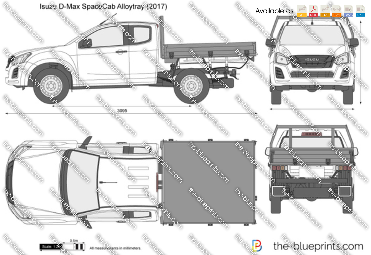 Isuzu D-Max Space Cab Alloytray