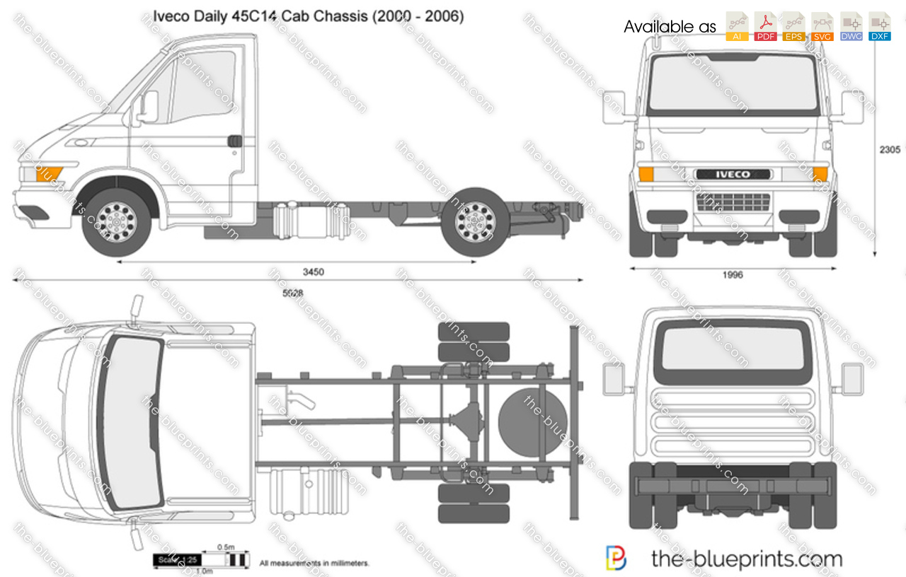 Iveco Daily 45C14 Cab Chassis