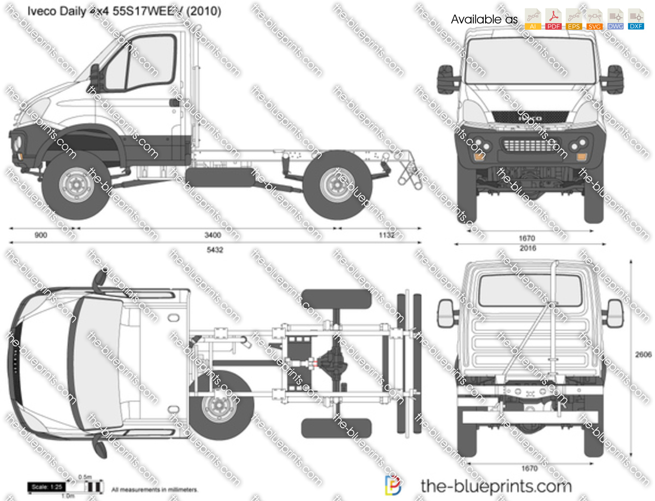 Iveco Daily 4x4 55S17WEEV