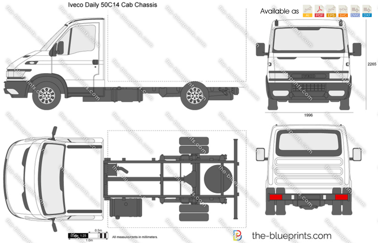 Iveco Daily 50C14 Cab Chassis