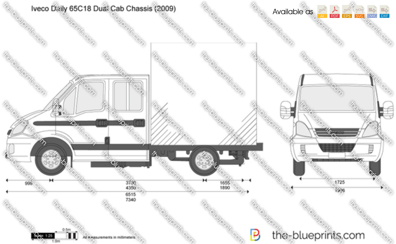 Iveco Daily 65C18 Dual Cab Chassis